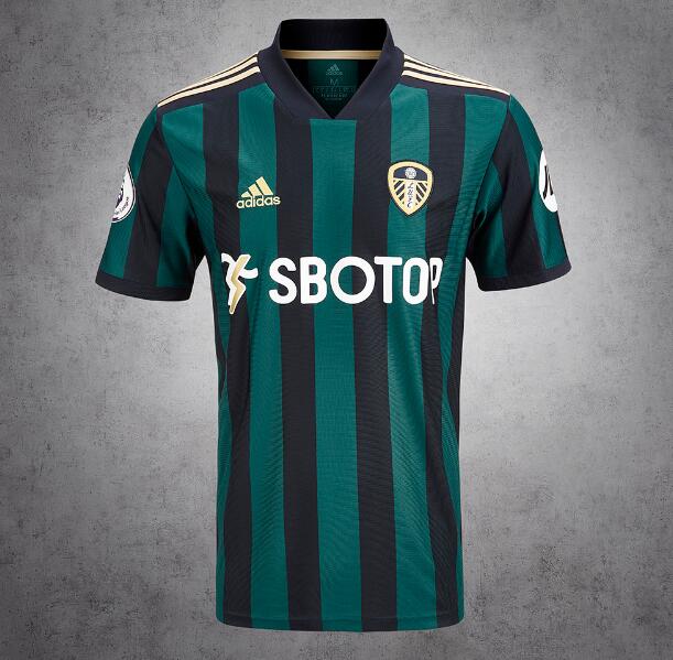 Leeds United FC Away Kit Soccer Jersey 2020/21